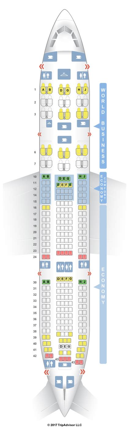 airbus a330-200 seat map|SeatGuru Seat Map KLM.